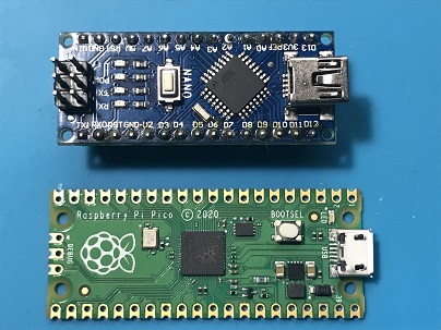 Raspberry Pi Pico と  Arduino Nano