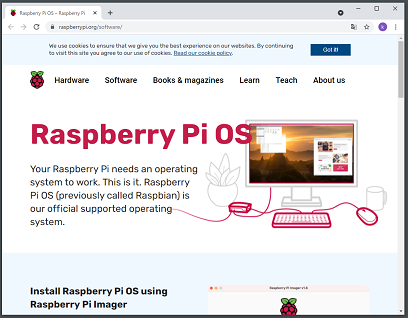 Raspberry Pi 財団の公式ページ